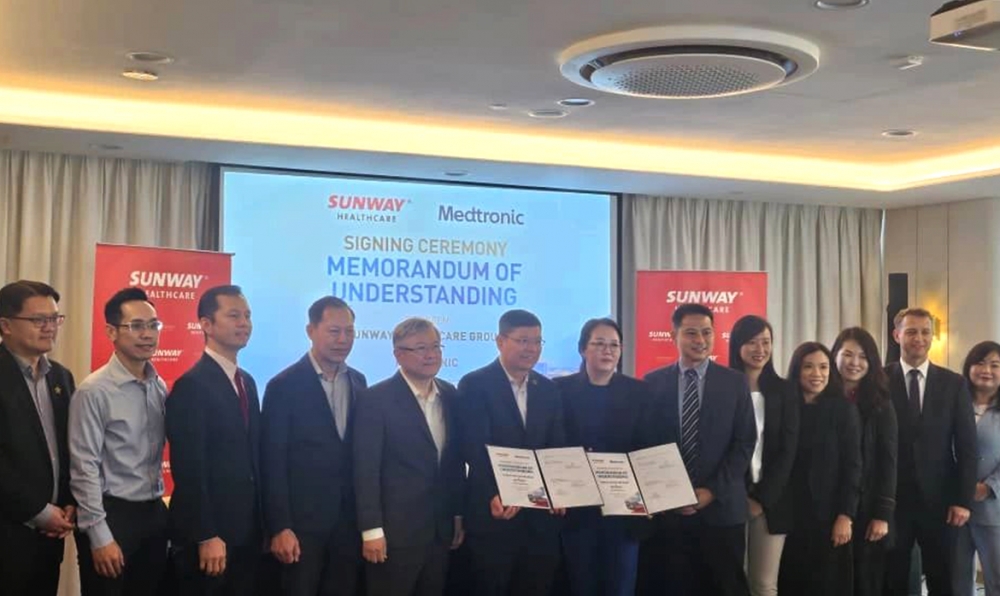 Memorandum of Understanding between Sunway Healthcare Group and Medtronic